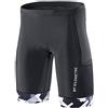 MY KILOMETRE Pantaloncini da Triathlon Uomo - Culotte da Ciclismo Professionale con 2 Tasche Laterali, Traspirante & Asciugatura Rapida Nuoto e Corsa