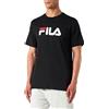 FILA Bellano Tee, T-shirt Unisex - Adulto, Nero (Black), S
