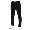 989Zé ENZO Jeans Uomo Pantaloni Casual Cotone Slim Fit con Elasticizzato EZ325 Nero 30W / 32L