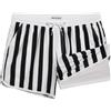 MaaMgic Costume da bagno corto da uomo, stile retrò, vintage, con compressione, pantaloni interni 2 in 1, ad asciugatura rapida, 4 vie, elastico e coulisse regolabile