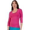 BeGood Maglia Donna Manica tre quarti Soft Touch Modellante in Dermofibra Cosmetics. Tessuto Innovativo Traspirante e Comfortevole. Tonifica e idrata la Pelle