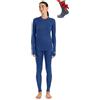 Merino.tech Completo Lana Donna Merinos + Calzini Leggero, Medio, Pesante | Set intimo termico e funzionale leggero/medio/pesante, per sci, trekking e outdoor, traspirante