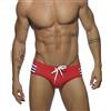 RQPYQF Costume da Piscina Uomo Nuoto Brief Coulisse Regolabile YK93 Taglia M - XXL (Rosso, XXL)