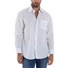 Giosal Camicia Uomo Maniche Lunghe Cotone Regular Fit Colletto Taschino Tinta Unita Vari Colori