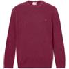 Timberland Maglione da Uomo Girocollo in Lana Merino Cohas Brook Bordeaux Codice TB0A2BFH648