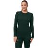 DANISH ENDURANCE Maglia Termica Donna Lana Merino, Manica Lunga, per Sci | Maglia termica in lana merino, traspirante e controllo odori, cuciture piatte, per sci, trekking e allenamenti invernali