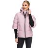 Navahoo Giacca invernale da donna (XS-3XL), trapuntata, con cappuccio e polsini a costine extra lunghi, N081