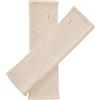Enter the Complex® Manicotti di Lana per le Donna, Lana Merino, Scaldapolsi Senza Dita, Scaldabraccia, Beige Chiaro