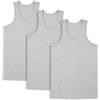 HomyComy Canottiera Uomo Pacco da 3 100% Cotone Fitness Canottiera Sportiva
