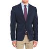 Evoga Giacca Uomo Class Sartoriale 2 Bottoni Slim Fit Blazer Elegante (3XL, Blu Scuro)