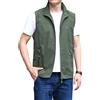 YOUCAI Gilet Sportivo Uomo Leggero Gilet da Pesca Estivo Casual Giacca Senza Maniche Panciotto Campeggio Giacca Utility Gilet Giubbino Smanicato da Lavoro,Esercito verde,3XL