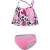 Aisyee Costume da bagno per ragazze Bikini per bambini Costume da bagno a due pezzi, Bikini Leopardato Rosa, 9-10 Anni