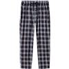 MoFiz Uomo Pantaloni Lungo Pigiama Cotone Pantaloni Morbidi a Quadretti con Tasche