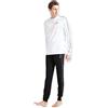 Sergio Tacchini ergio Tacchini Pigiama Uomo Invernale, Pigiama Uomo Caldo Cotone, Tuta Uomo Casa (34766 Rosso, XL