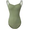 ROYAL SMEELA body danza senza maniche Body danza classica donna body ballerina adulto donna body ballo nero adulti body da balletto Senza schienale body di danza classica per donne body ginnastica