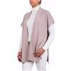 Marenza Mantella Giacca Misto Cashmere Donna Made in Italy Lana Merino Cachemire Nero Beige Bianco Blu Rosa Maglia Scialle Elegante Regalo Abbigliamento Caldo Inverno Coprispalle