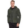 Emporio Armani EA7 Piumino Packable Premium Shield con Cappuccio (Verde - Duffel Bag) XXL