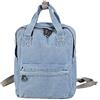QIKEGooods Zaino da donna, multifunzionale, per la scuola, per adolescenti, leggero, casual, in tela