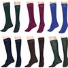 Intocco 6 Paia - Calze Gambaletti Invernali da Donna Morbide Panna - Ultra Soft - Adatti alla stagione invernale - Taglia Unica 35/41