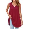 Enmain Magliette Tunica Donna a Maniche Corta Estiva Maglia Lunga Ampia Desigual Casual Blusa Camicia Scollo Tondo Floreale Paisley Elegante S-3XL
