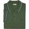 Rifle jeans and jackets Polo Uomo Mezza Manica Corta Sportiva Taglie Forti Oversize Rifle 3XL 4XL 5XL 6X (5XL - Militare)