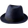 Upstore Cappello unisex Trilby Fedora anni '20 Panama Cappello Manhattan Gatsby con fascia Derby Cappello Jazz Cap