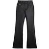 FREDDY - Pantaloni Flare in Similpelle con Vita Regular, 90% Poliestere 10% Elastan