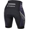 TOMSHOO Pantaloni da Ciclismo Uomo, MTB Ciclismo Uomo 4D Imbottiti, Pantaloncini Bici Uomo Traspirante Asciugatura Rapida con 3 Tasche Antiscivolo Antiurto MTB Shorts