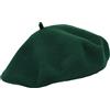 Melegari Berretto Basco Donna | 100% Lana | Roma Beret | Made in Italy (Bottiglia 62)