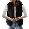 Generic Gilet Smanicato da Donna Termica Trapuntato Giubbotto Leggero Oversize Giacca Gilet Donna Elegante Piumino Lavoro Giacca Trapuntato Cappotto Invernale con Cappuccio Abbigliamento Casual o da Lavoro