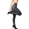 sofsy Collant da Donna Grigio S - 40 Denari Opachi Made in Italy | Collant in Microfibra a Vita Alta, Perfetti per la Primavera e le Vacanze