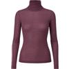 JADEA Maglia Donna 4066 Dolcevita Manica Lunga in Modal e Cashmere (Mosto, L)