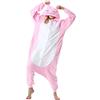 ULEEMARK Pigiama Anime Cosplay Halloween Costume Attrezzatura Adulto Animale Onesie Donna Uomo Unisex per Altezze da 140 a 187 cm
