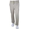 N+1 Sea Barrier Pantalone Jeans Leggero Lungo Uomo Art Darcy Isola con TASCONI Elastico Tela M L XL XXL 3XL 4XL 5XL 6XL 7XL