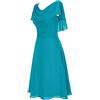 Cocila Cyber of Monday 2023 Abito Stile Impero Chiffon Abiti da Sera Taglie Grandi Vestito Elegante Estivo Donna Vestito Donna Cerimonia Clearance Items Sales Today Clearance Prime Only