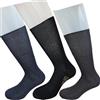 calze college 12 Paia Calze Corte Uomo Sanitaria Riposante in Pregiato Cotone Filo di Scozia (43-46, Assortite)