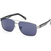 Skechers SE6160 Occhiali da Sole Uomo, Occhiali da Sole Casual Leggeri, Forma Lente Navigator