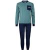 Navigare Pigiama Uomo Lungo in Cotone Jersey | Leggero Primaverile ed Autunnale, Comodo e Traspirante | Taglie M, L, XL, XXL | Limited Edition