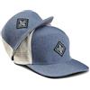 Soulbuddy - Set di 2 Cappellini da Basecap Coordinati papà e Figlio - Berretti Traspiranti Uomo e Bambino - Look Mini Me Famiglia - Idea Regalo Originale (IT, Testo, L, Blue Cream)