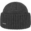 Stetson Northport Berretto Invernale in Lana Merino - Made in Italy - Cappello da Marinaio da Donna/Uomo - Berretto di Lana Autunno/Inverno - Antracite Taglia Unica