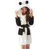 Lpin Unisex da Donna Vello Animale Cappuccio Accappatoio Vestaglia Indumenti da Notte Costume
