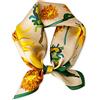 LumiSyne Sciarpe Di Seta Donna Piccolo Foulard Quadrato Stampata Catena Vintage Tinta Unita Morbido Leggera Bandane Fascia Per Capelli Fazzoletto Wristband Decorazione Copricapo