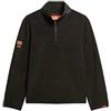 Superdry Maglione in pile attivo da uomo con mezza cerniera