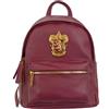 GWCC Zaino con licenza ufficiale Harry Potter, borsa da scuola e da viaggio in pelle PU con stemma in metallo | Hogwarts House Bags (Grifondoro, Serpeverde, Tassorosso, Corvonero) per donne e ragazze