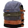 Faringoto Cappello da uomo Skullies & Beanies Docker Cappello Uomo Trawler Fisherman Beanie Brimless Cap Rolled Cuff Retro Sailor Cap