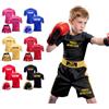 Generico Personalizzata Pantaloncini Muay Thai per Uomo e Donna con Testo Maglietta Boxing Uniforme per Arti Marziali MMA Cage Fighting Gym Training