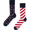 Many Mornings - Calze - Uomo Nero Print Taglia unica