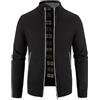 RUITOTP Felpa Giacca Uomo Invernale in Mglia Taglia Forti Caldo e Comode Zip Intera e Zip Magliaone di Felpato in Tinta Unita Moda Cappotto Sudore con Tasche