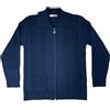 F & S LTD Cardigan da donna lavorato a maglia, con cerniera, con tasche, taglia S-XL