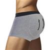 ARIUS Mutande con cuscinetti con imbottitura posteriore - intimo uomo con culo - mutanda imbottita glutei - per aumentare il volume e le dimensioni dei glutei - Men's Padded Buttocks - Men's Shapewear (L)